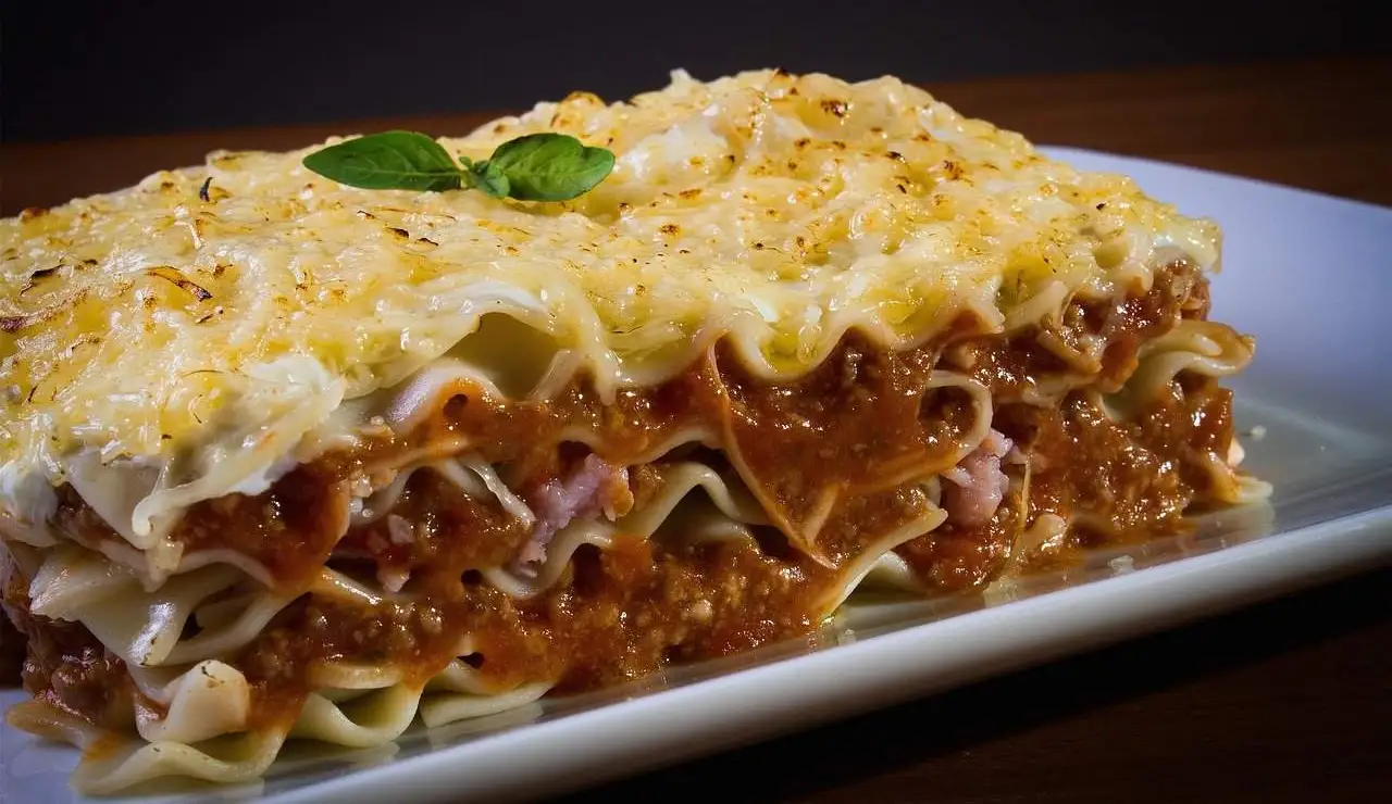 Lasaña de carne
