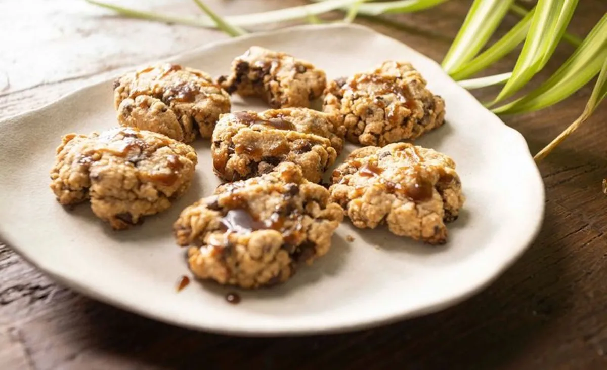 Cookies de chocolate y caramelo